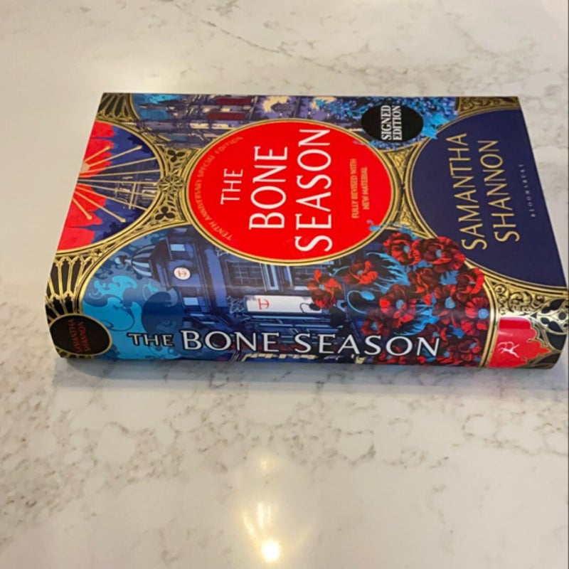 New! Signed! The Bone Season Fully Revised with New Material