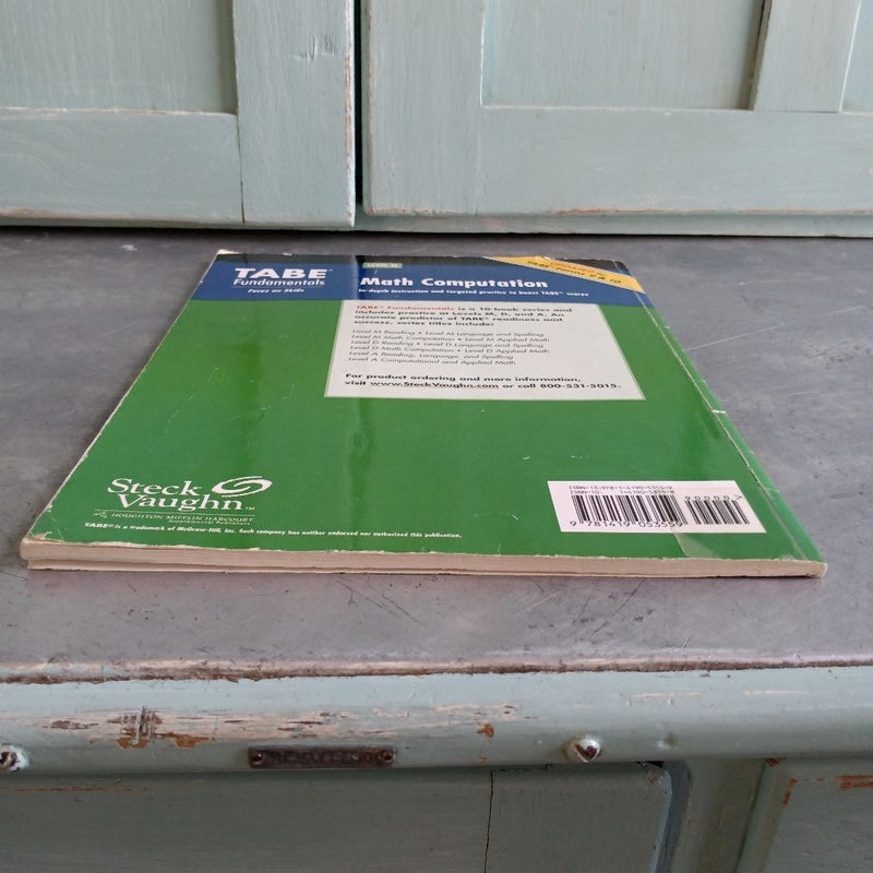 Tabe Fundamentals, Level M 2nd Edition