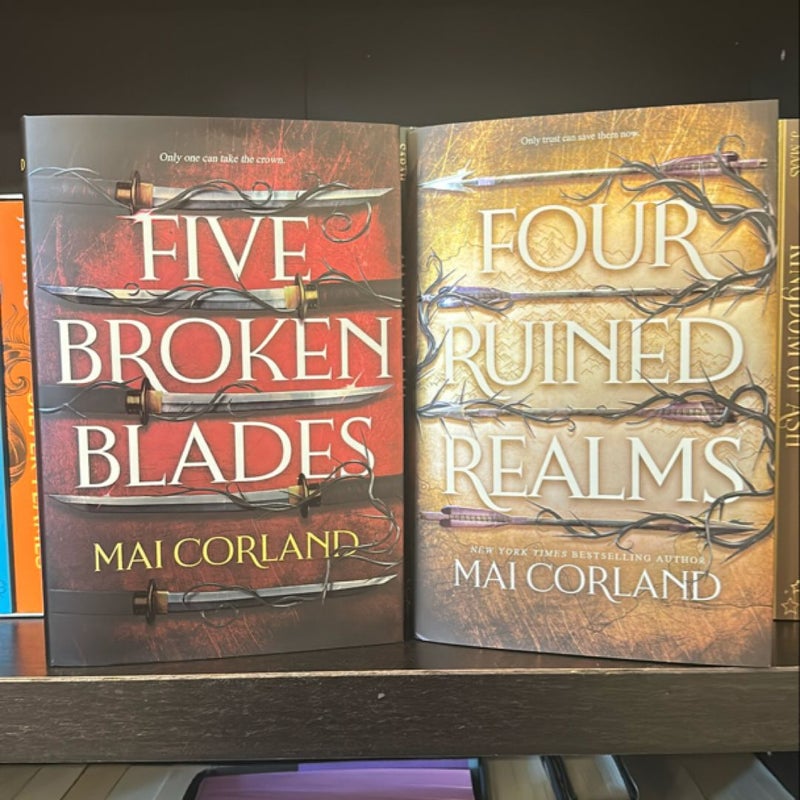Deluxe Editions - Five Broken Blades & Four Ruined Realms