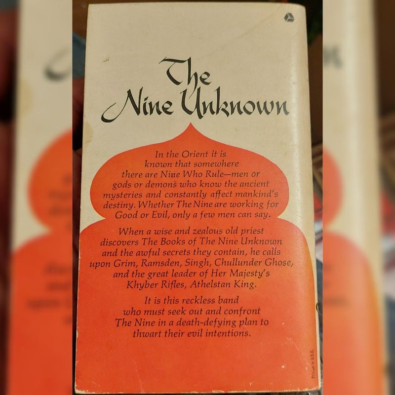 The Nine Nine Unknown 1st Avon Printing 1968 VG