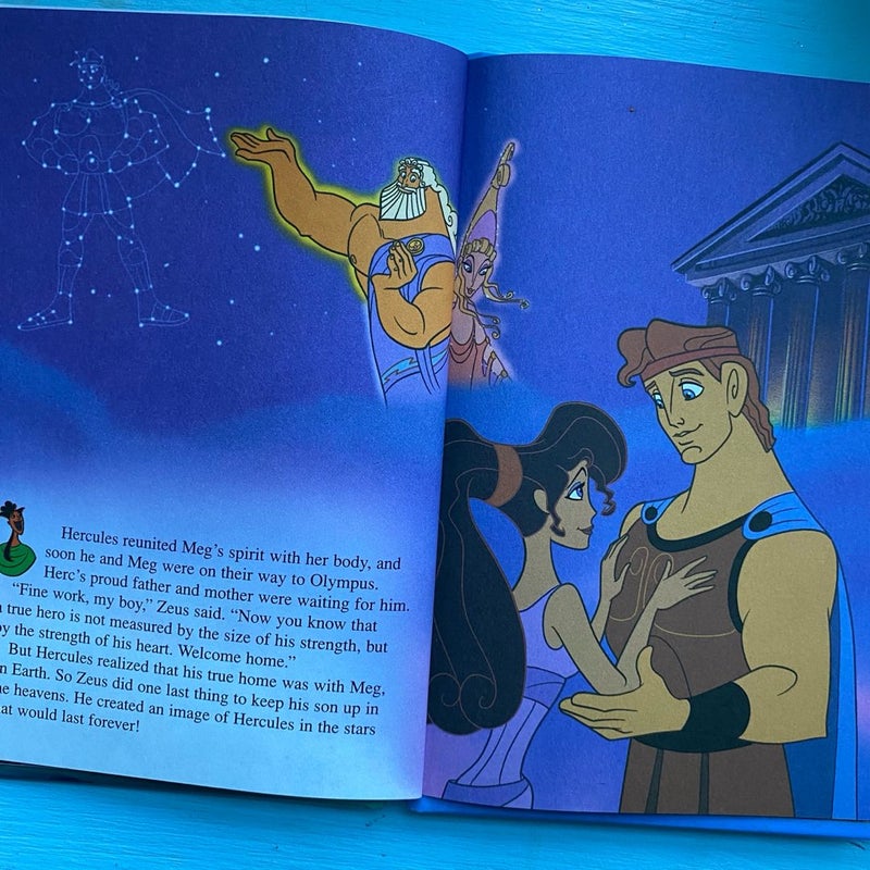 90s Vintage Disney Hercules Picture Book