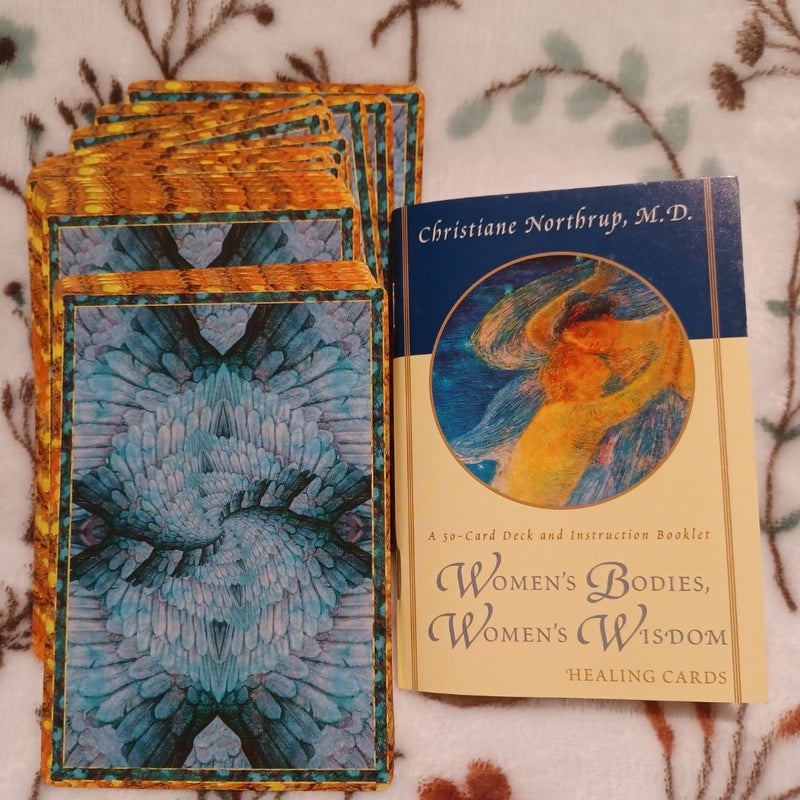 Women's wisdom healing tarot cards.