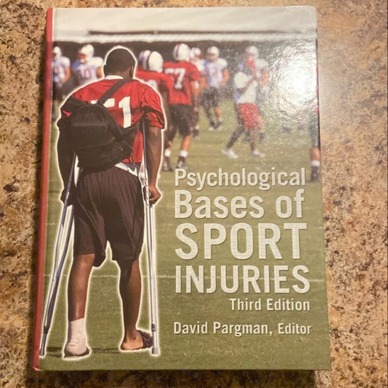 Psychological Bases of Sport Injuries