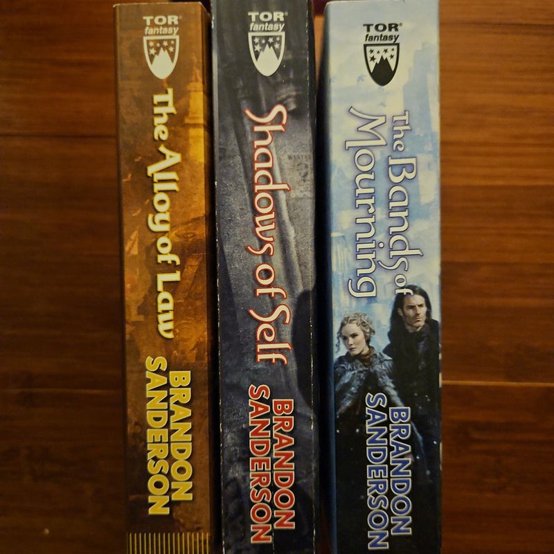 The Bands Of Mourning By Brandon Sanderson, Paperback 