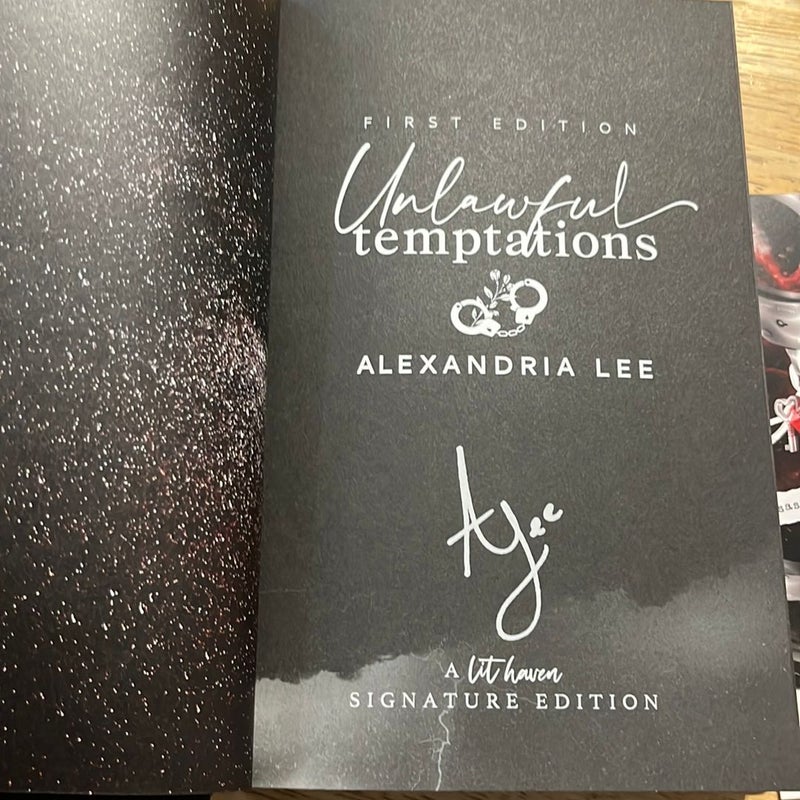 Unlawful Temptations Special Edition
