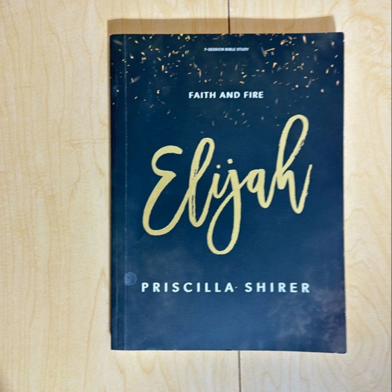 Elijah - Bible Study Book