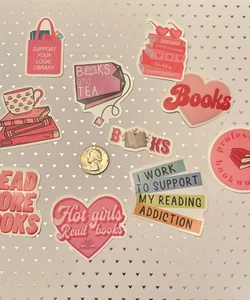 Bookish Stickers