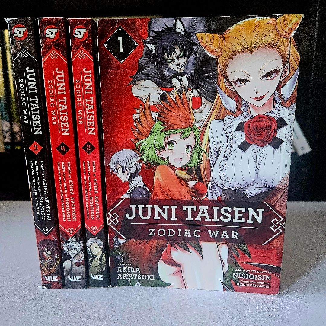 Juni Taisen: Zodiac War (manga), Vol. 1-4