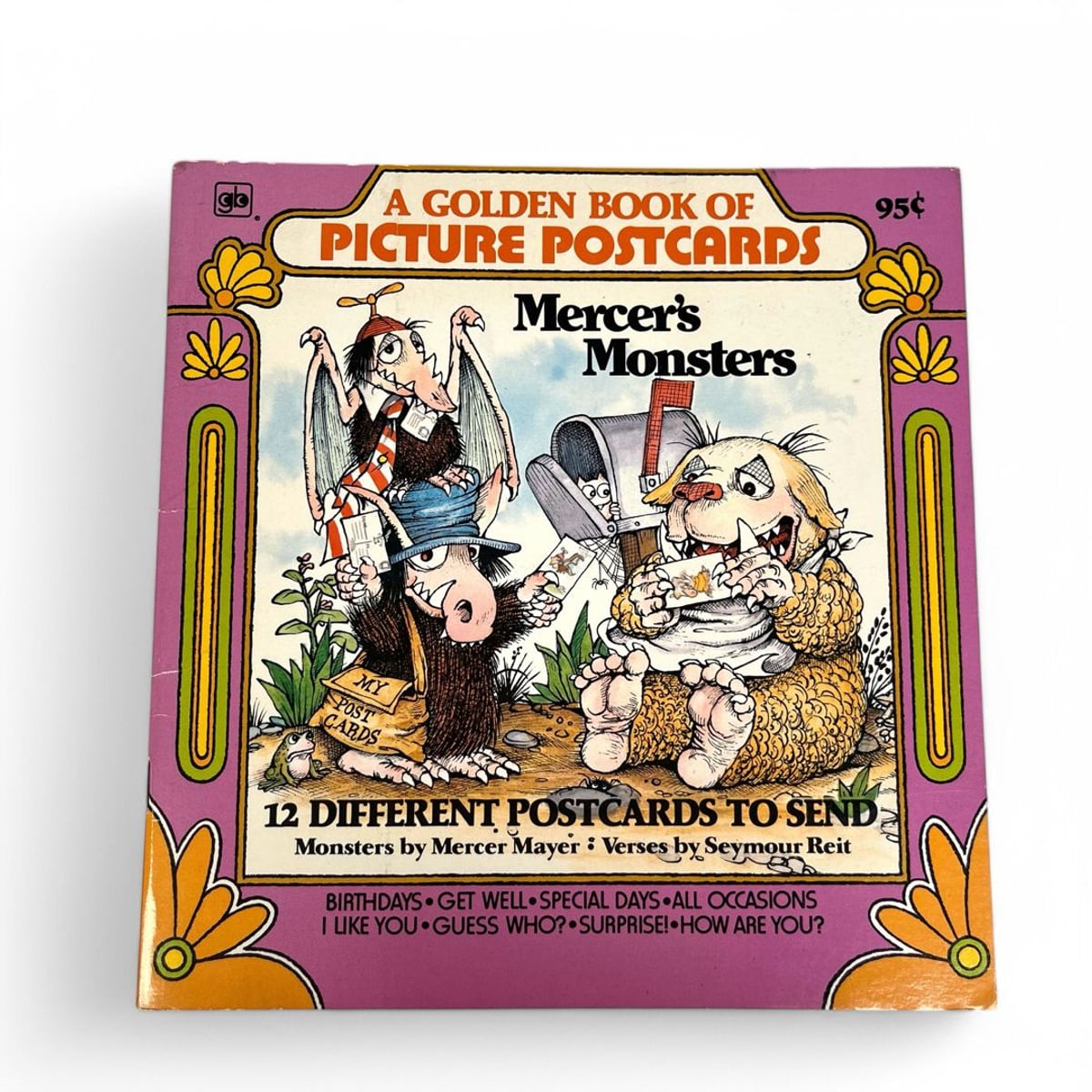 Mercer’s Monsters - A Golden Book of Picture Postcards by , Paperback ...