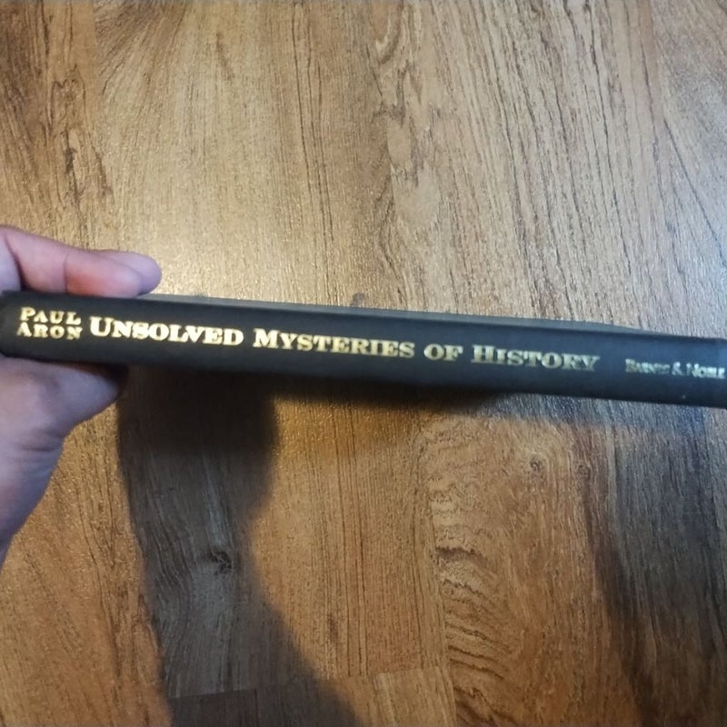 Unsolved Mysteries of History