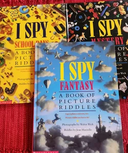 I Spy lot bundle: Fantasy, School Days, and Mystery