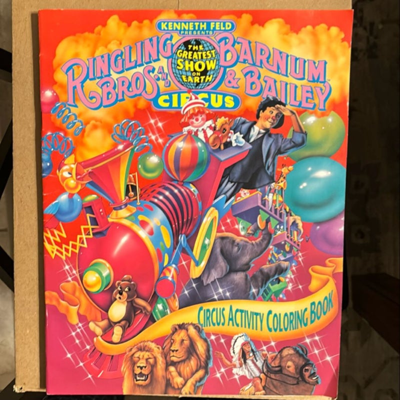 Ringling Bros & Barnum & Bailey Circus Coloring Book