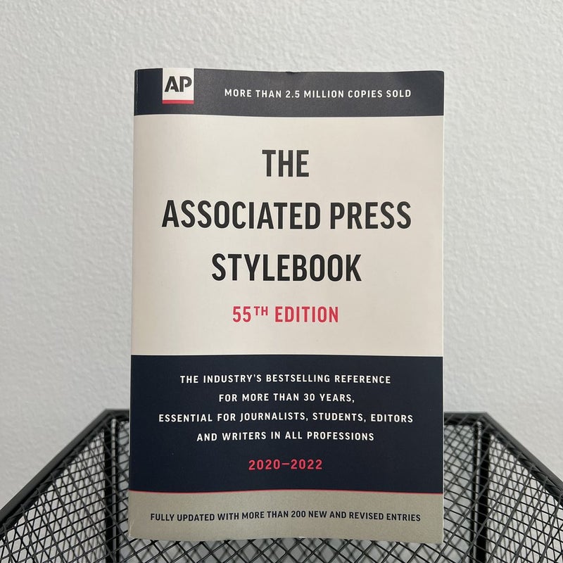 The Associated Press Stylebook 55th Edition 