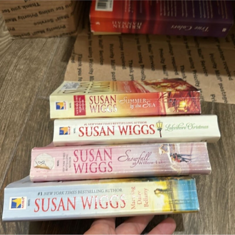 Susan wiggs, Debbi macomber and Kristin Hannah book lot 