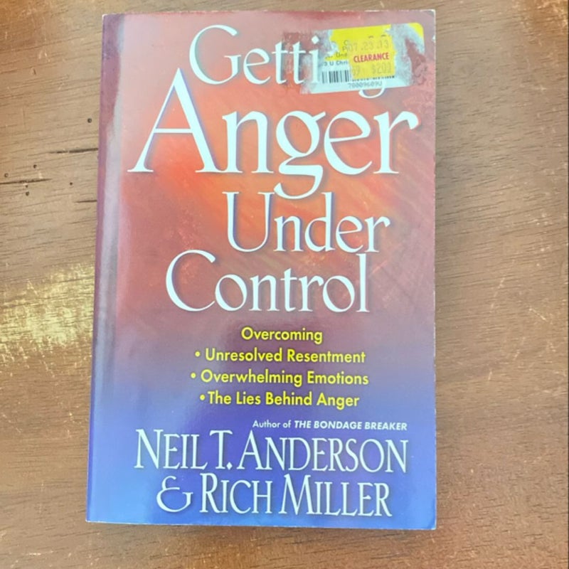 Getting Anger Under Control