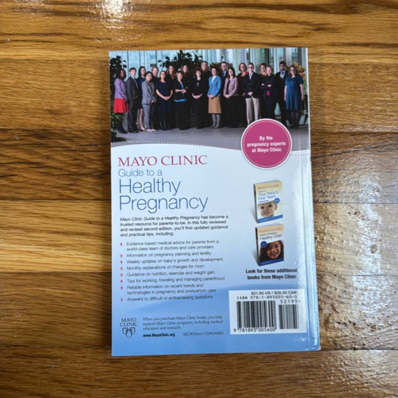 Mayo Clinic Guide to a Healthy Pregnancy