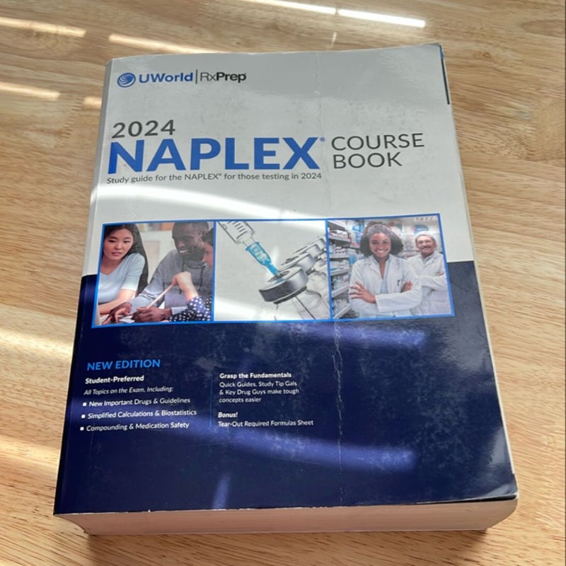 UWorld Rxprep 2024 NAPLEX Course Book