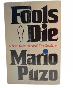 Fools Die Mario Puzo A Novel by The Author of the Godfather Hardcover NEW SEALED