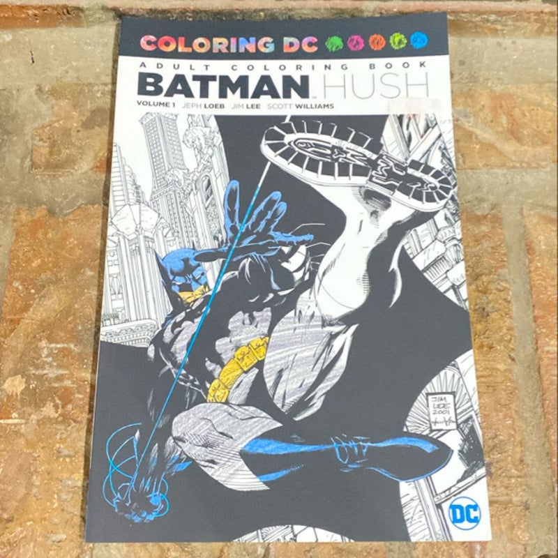 Coloring DC: Batman-Hush Vol. 1