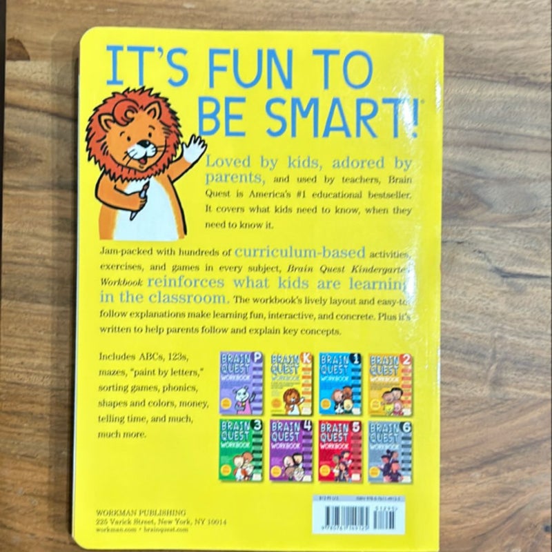 Brain Quest Workbook: Kindergarten