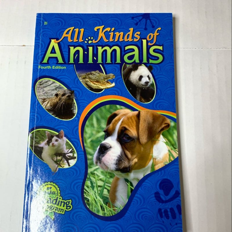 Abeka All Kinds of Animals Reader Grade 2