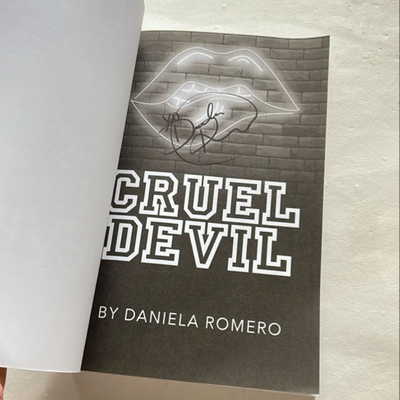 Cruel Devil  - signed