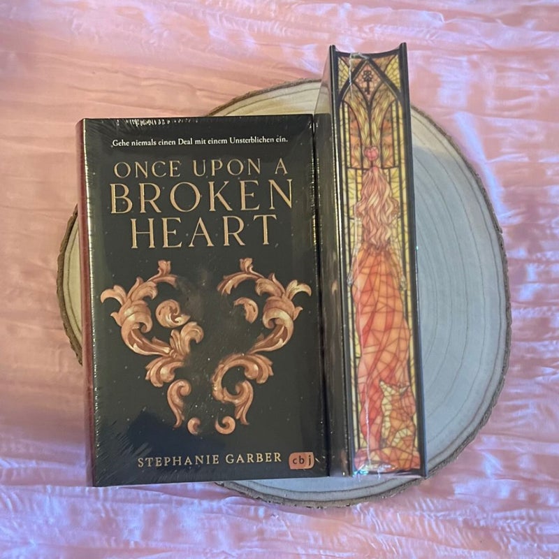 Once Upon a Broken Heart - German stained glass edges