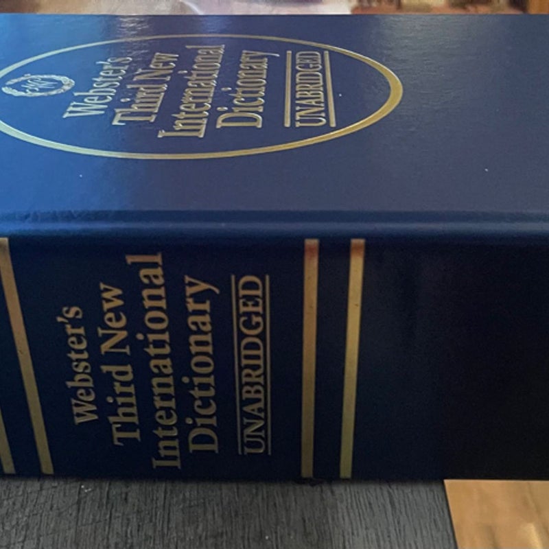 Webster's Third New International Dictionary