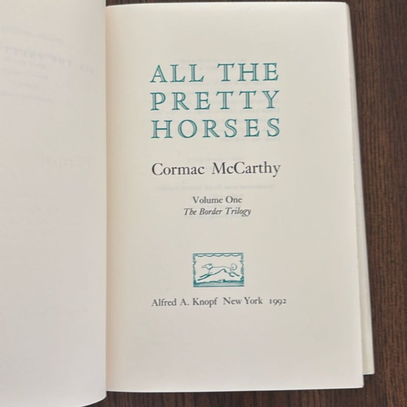 All the Pretty Horses