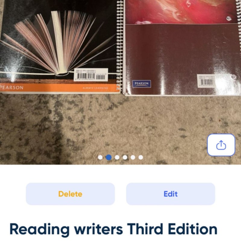 Reading Writers - 5 book college textbook bundle!