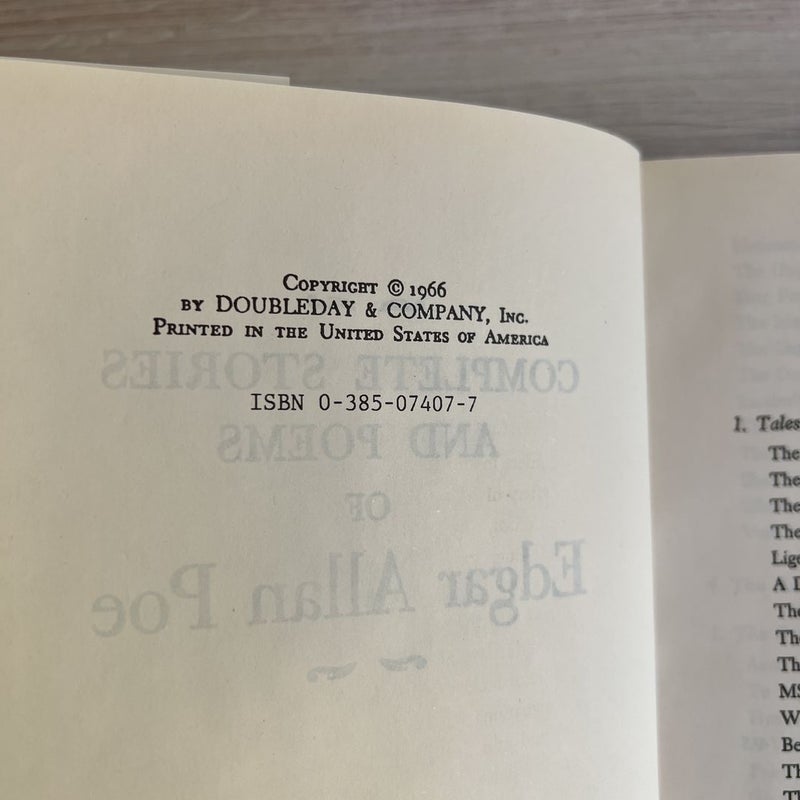 Complete Stories and Poems of Edgar Allan Poe