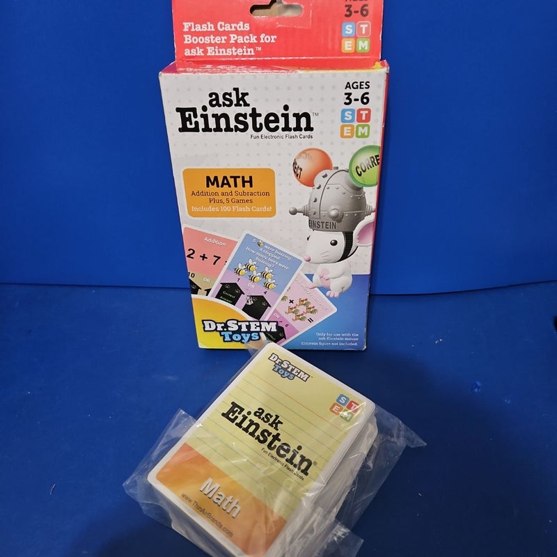 askEinstein MATH Electronic Flash Cards by DR. STEM TOYS