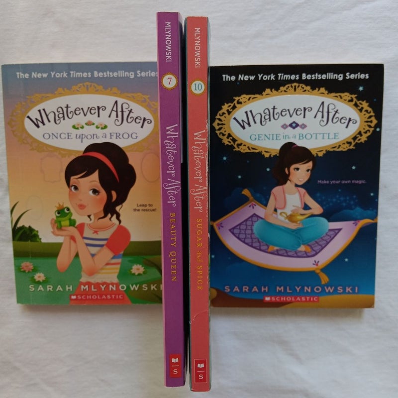 Whatever After books 7-10