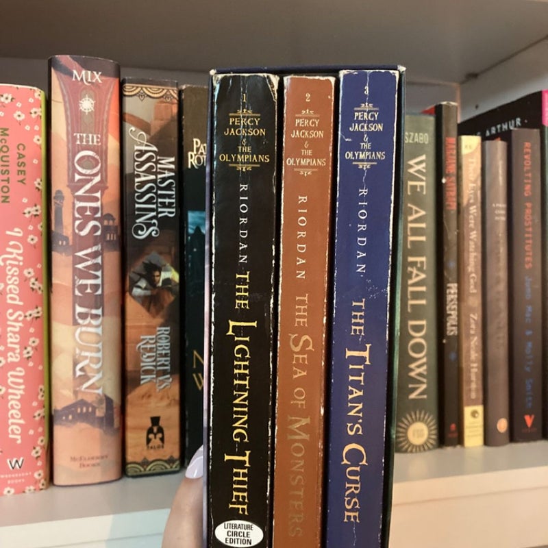 The Percy Jackson and the Olympians Pbk 3-Book