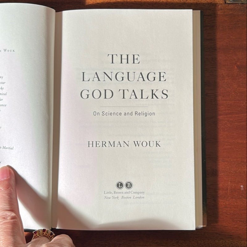 The Language God Talks (1st Ed/1st)