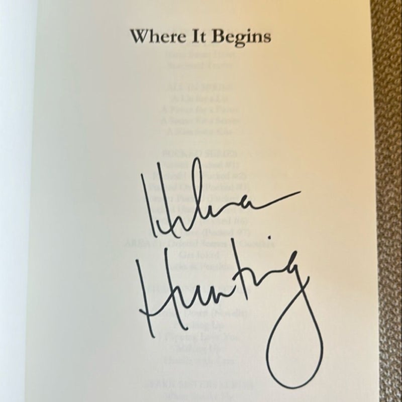 Where It Begins SIGNED 