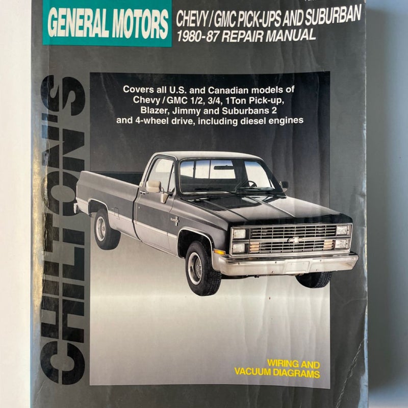 CH Gen Motors Full Size Trucks 1980-87