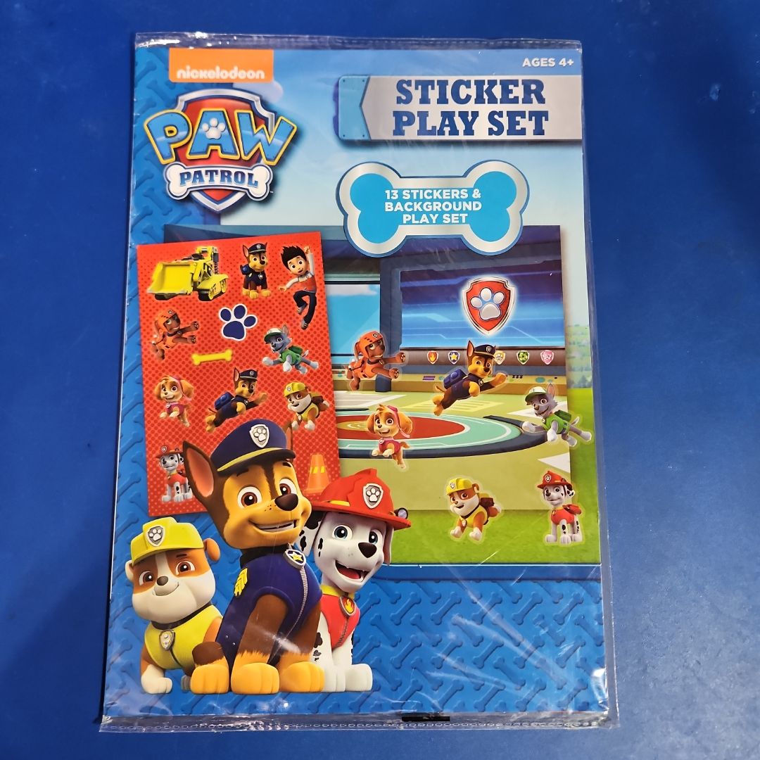PAW PATROL STICKER PLAY SET (Ages 4+)