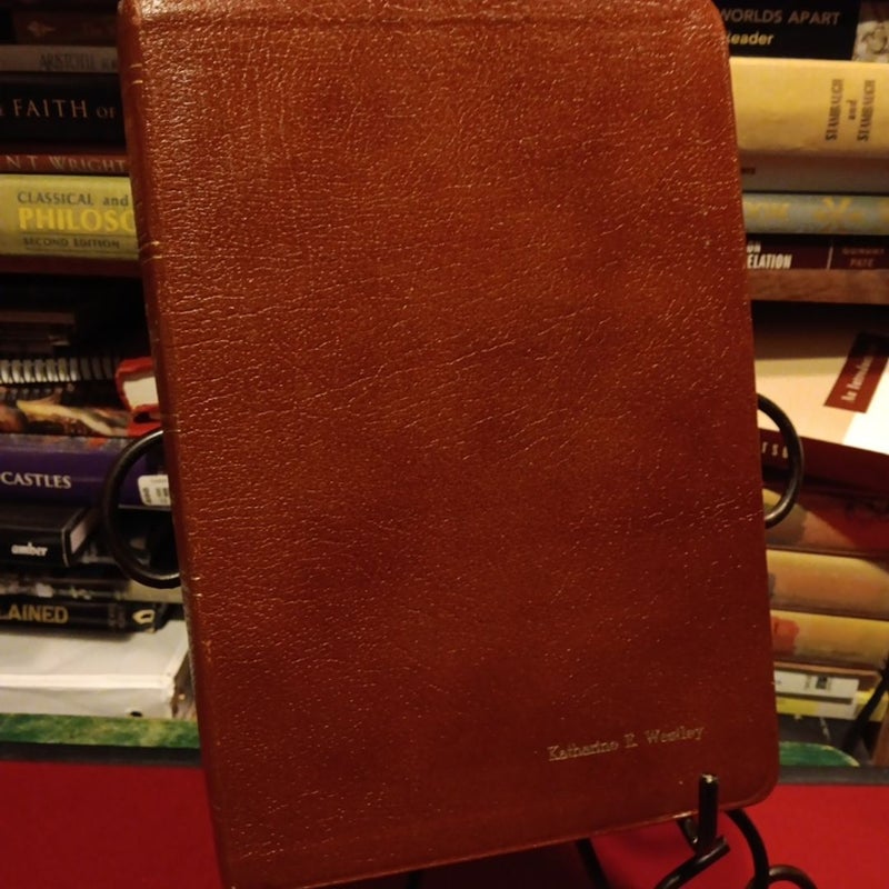The Thompson Chain-Reference Bible leather cover NIV