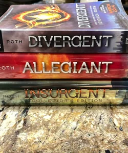 Insurgent Collector's Edition and Allegiant and Divergent