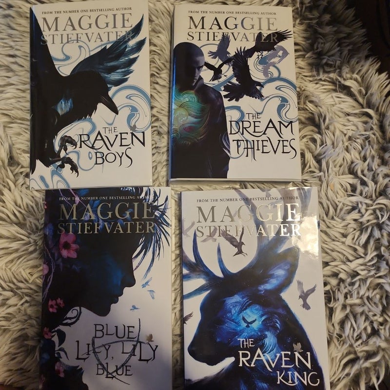 The Raven Cycle series (Fairyloot editions)