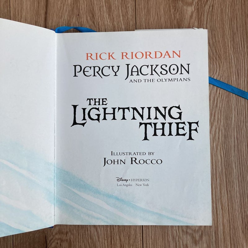 Percy Jackson and the Olympians the Lightning Thief Illustrated Edition