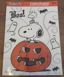Peanuts Boo! Jumbo Coloring and Activity Book