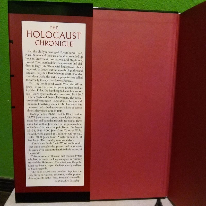 The Holocaust Chronicle (6.39 lbs)