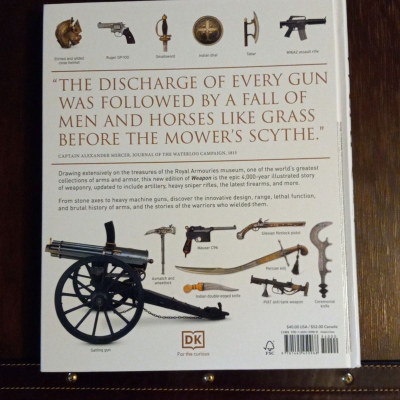 Weapon: A Visual History of Arms and Armor: Ford, Roger, Grant, R.G.:  9781465450968: Books 