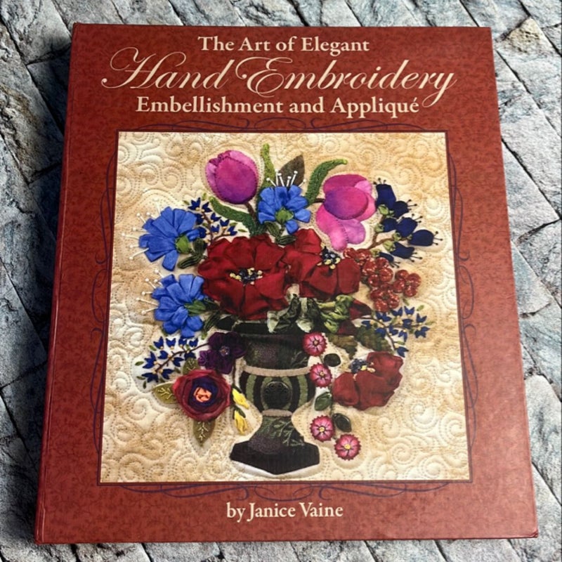 The Art of Elegant Hand Embroidery Embellishment and Applique