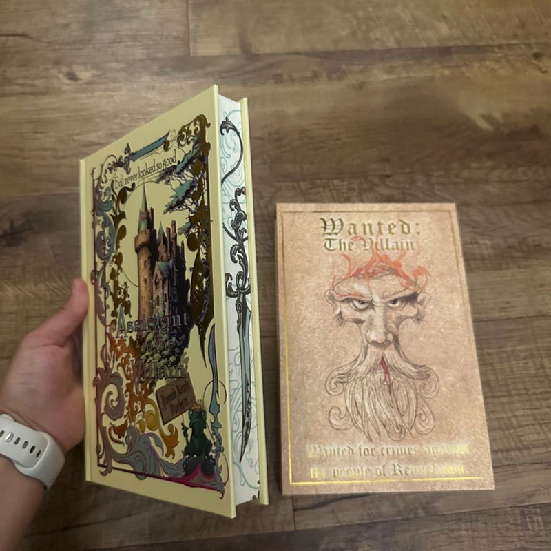 Bookish Assistant to the Villian