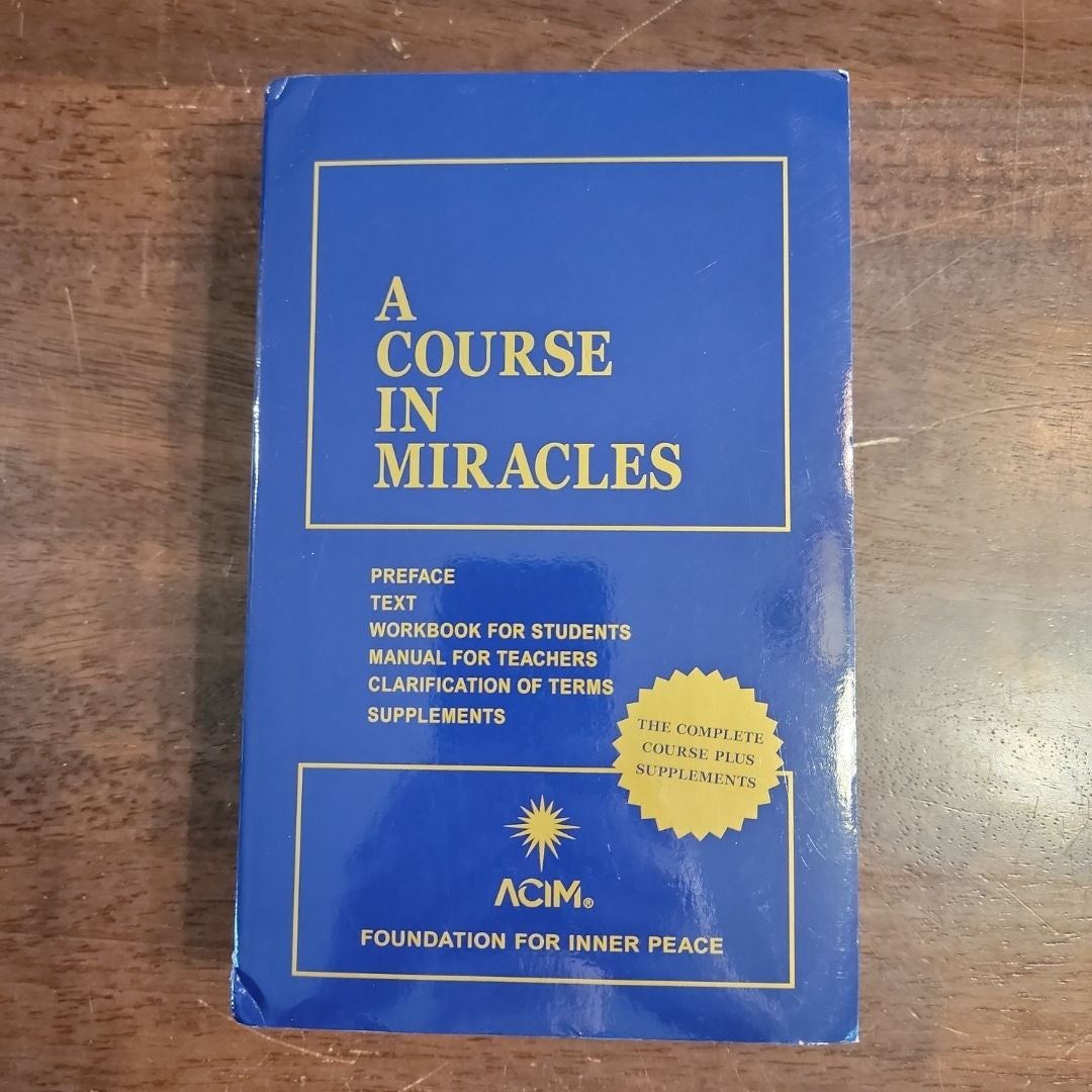 A Course in Miracles