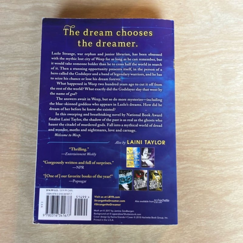 Strange the Dreamer