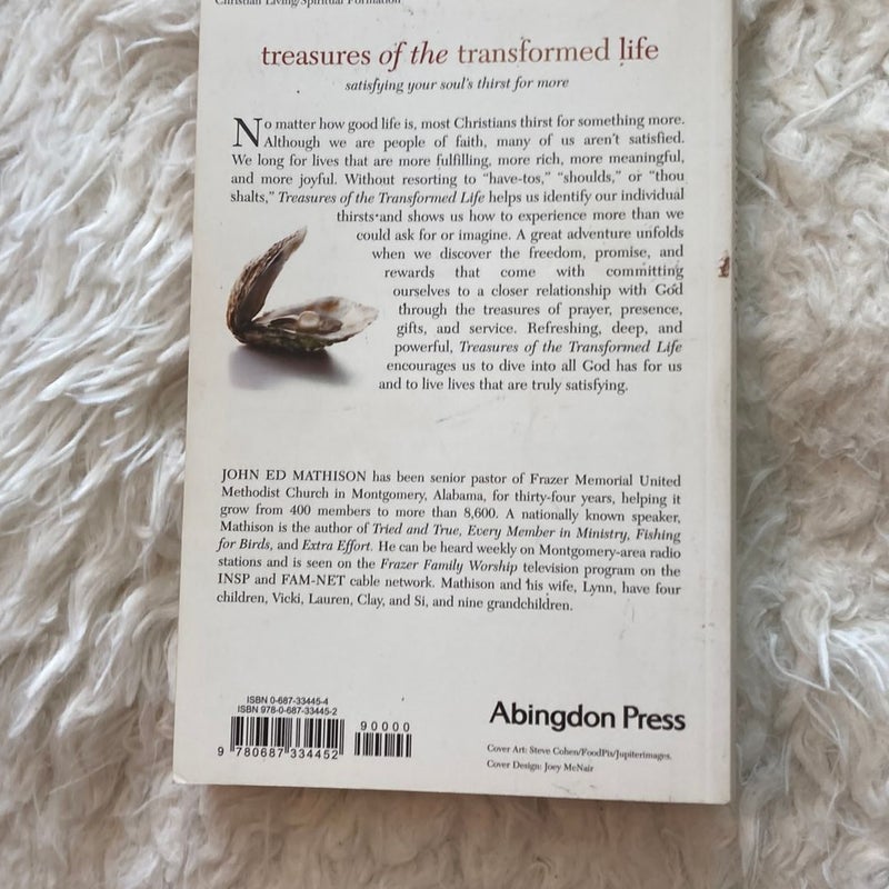 Treasures of the Transformed Life 40 Day Reading Book